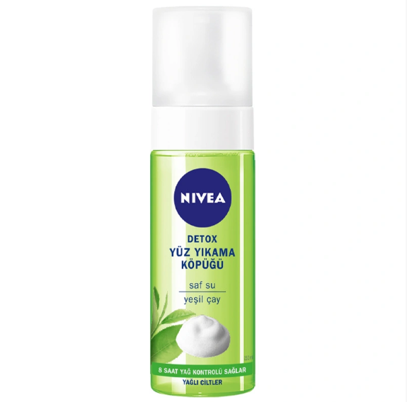 Nivea Detox Yüz Yıkama Köpüğü Yağlı Ciltler 150 ml