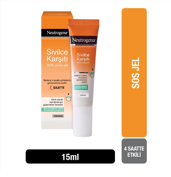 Neutrogena Sivilce Karşıtı SOS Sivilce Jeli 15 ml