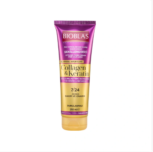 Bioblas Kolajen & Keratin Saç Kremi 250 ml