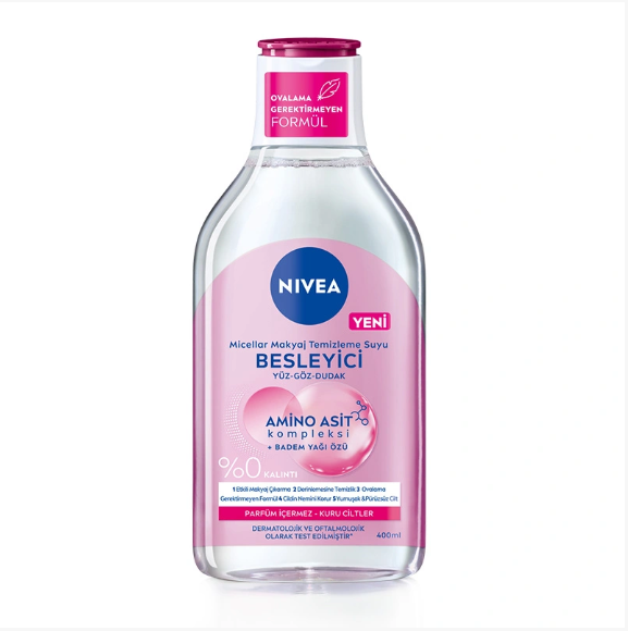 Nivea Micellar Makyaj Temizleme Suyu Yatıştırıcı 400 ml