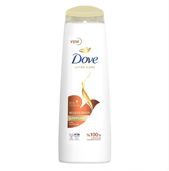 Dove Ultra Care Saç Bakım Şampuanı Besleyici Bakım Kuru Saçlar İçin 400 ml
