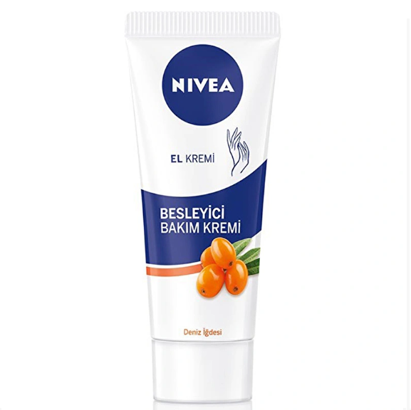Nivea Besleyici ve Nemlendirici El Bakım Kremi Deniz İğdesi 75 ml