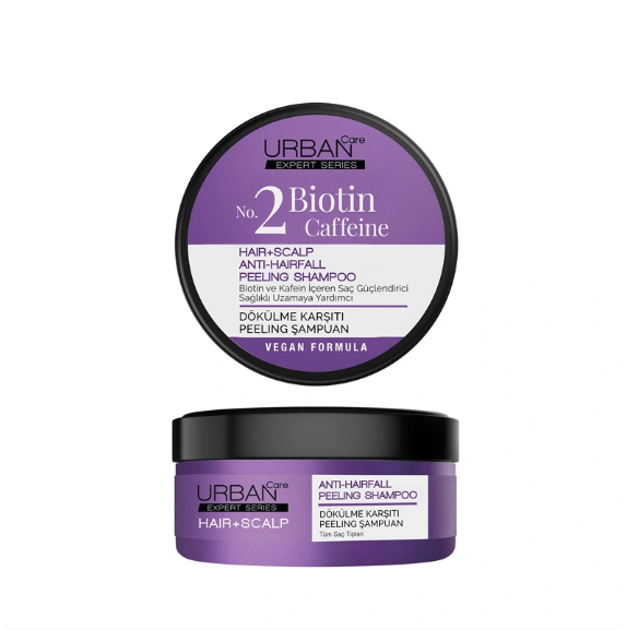 Urban Care Expert Serisi Biotin & Kafein Dökülme Karşıtı Peeling Şampuan 200 ml