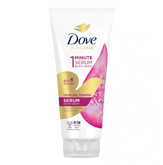 Dove Ultra Care 1 Minute Serum Saç Bakım Kremi Uzun Saç Terapisi 170 ml