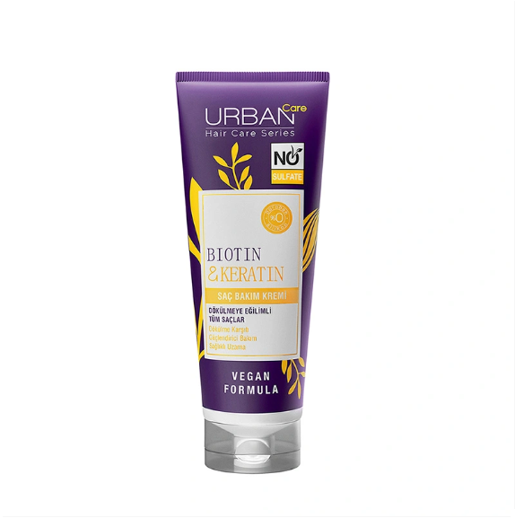 Urban Care Dökülme Karşıtı Biotin & Keratin Sülfatsız Saç Bakım Şampuanı 250 ml