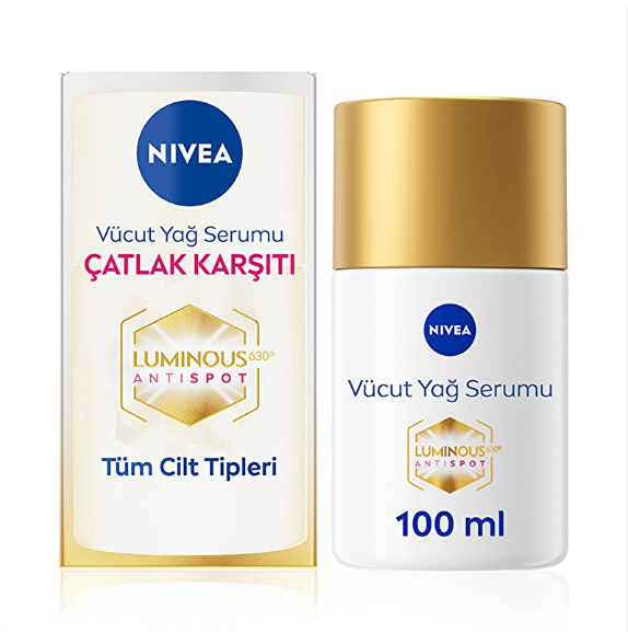 Nivea Luminous Çatlak Karşıtı Nemlendirici Vücut Yağ Serumu 100 ml