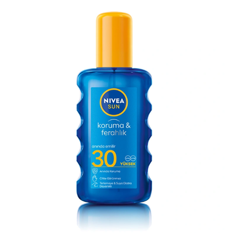 Nivea Sun SPF30 Güneş Koruyucu ve Ferahlık Vücut Spreyi 200 ml