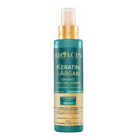 Bioxcin Keratin & Argan Onarıcı Sıvı Saç Kremi 150 ml