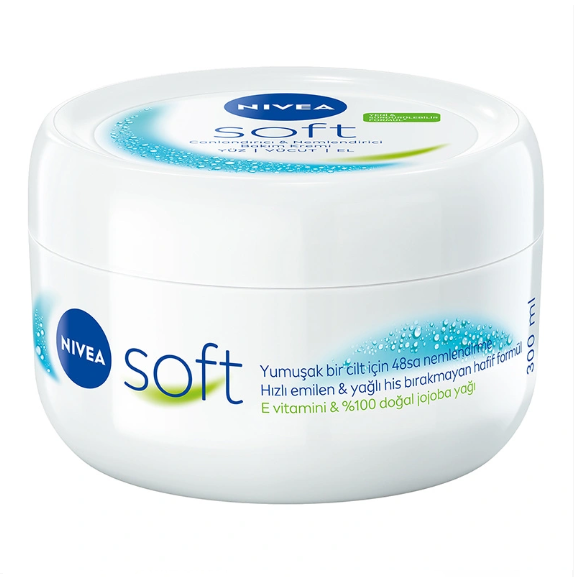 Nivea Soft Nemlendirici Bakım Kremi 300 ml