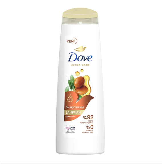 Dove Ultra Care Saç Bakım Şampuanı Onarıcı Bakım Argan Yağı 400 ml