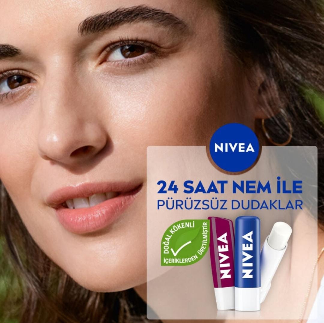 Nivea Böğürtlen Dudak Bakım Kremi 4,8 gr
